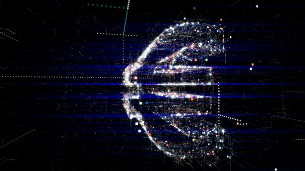 数字抽象背景图片下载