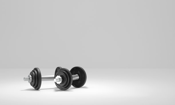 运动哑铃的象征图片下载