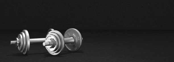 运动哑铃的象征图片下载