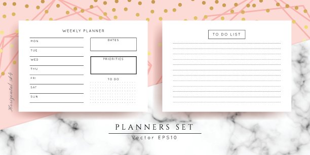 矢量大理石纹理规划本套装图片下载