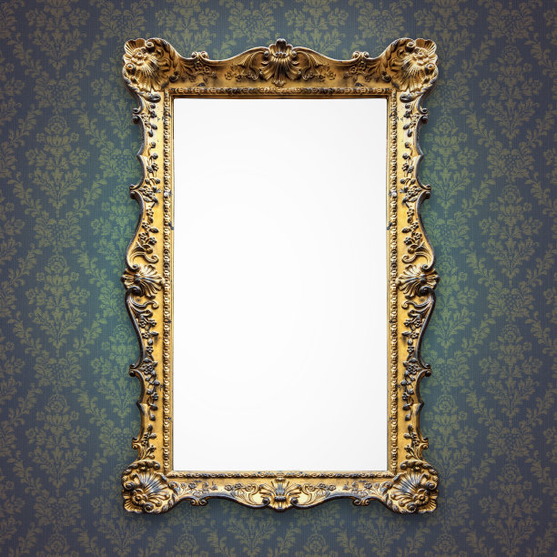 华丽的相框(包括所有的剪切路径)图片下载