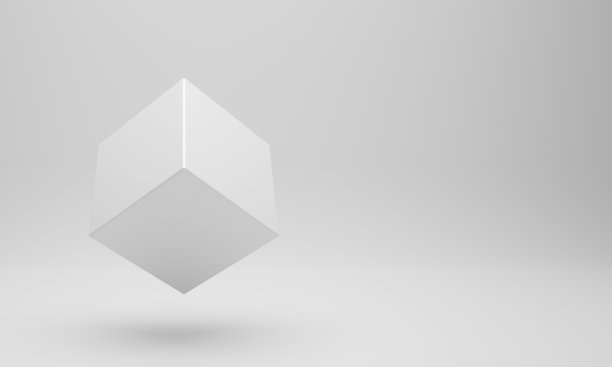 抽象几何立方体图片下载