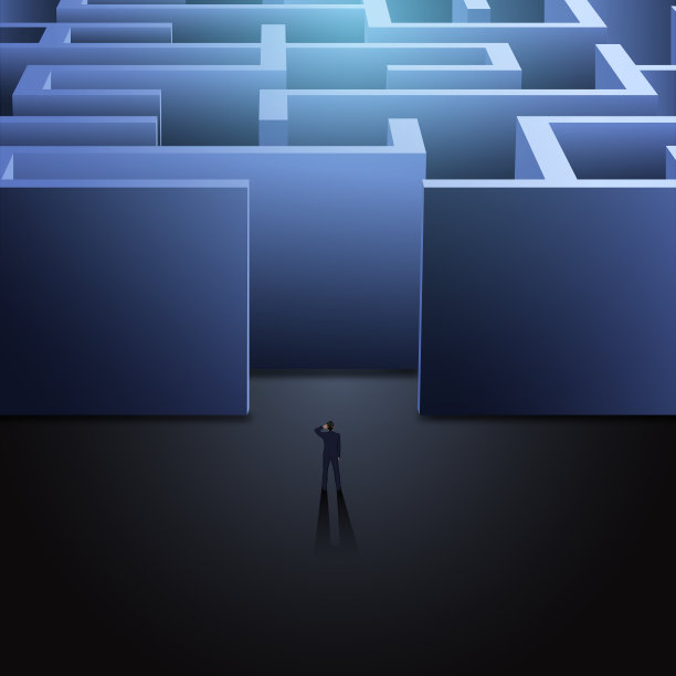 迷宫概念业务图片下载