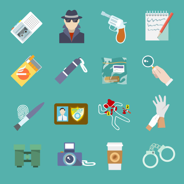 侦探图标图片下载