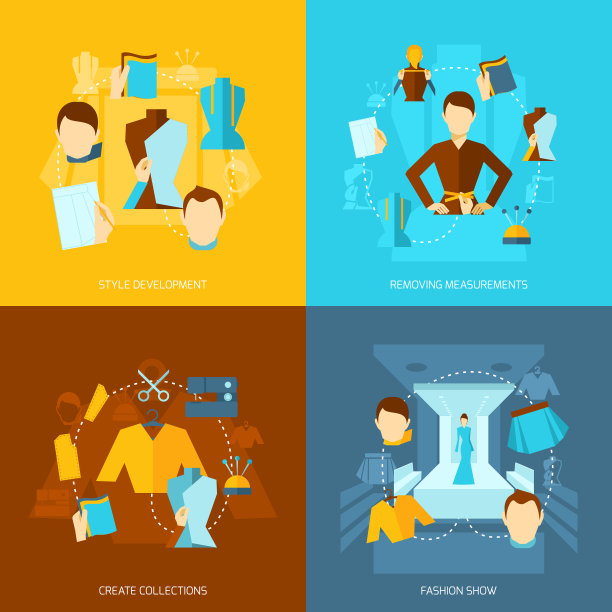 服装设计师平图片下载