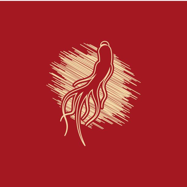 人参矢量图标插图图片下载