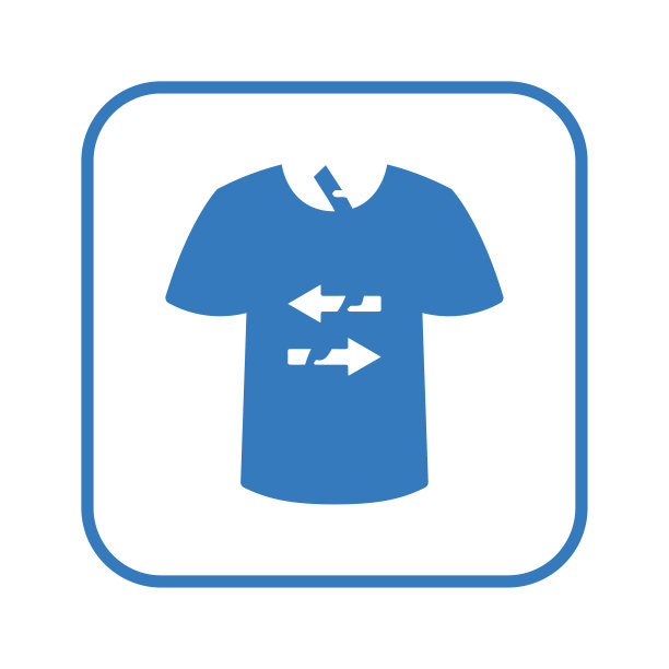 衣服尺寸图标，指南，衬衫尺寸图片下载