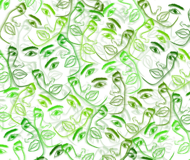 许多美丽的面孔图片下载