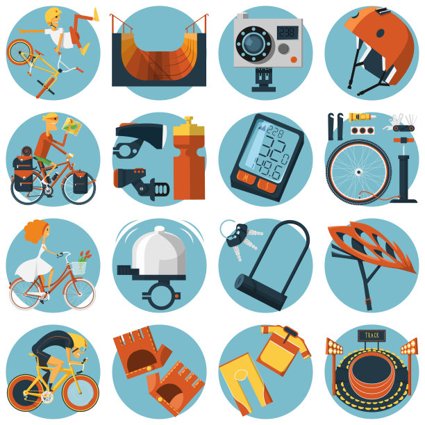 自行车图标图片下载