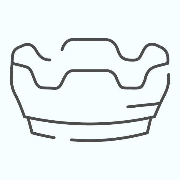 镜头罩细线细图标。镜头保护矢量插图孤立在白色。相机镜头罩轮廓风格设计，专为网页和应用设计。Eps 10。图片下载