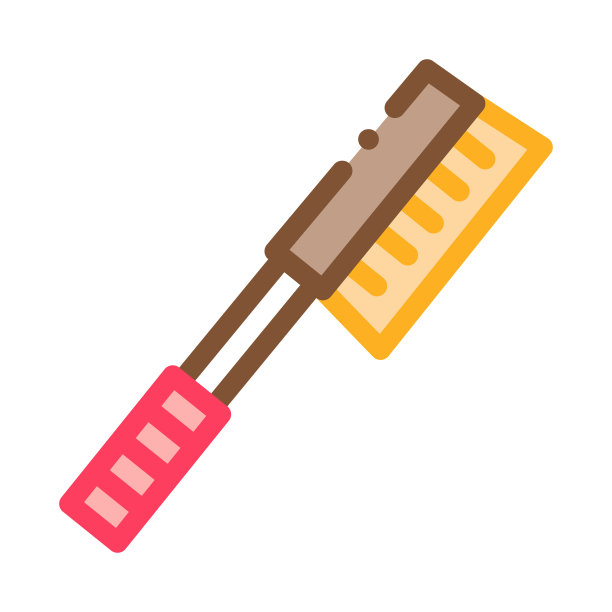 擦鞋图标矢量轮廓插图图片下载