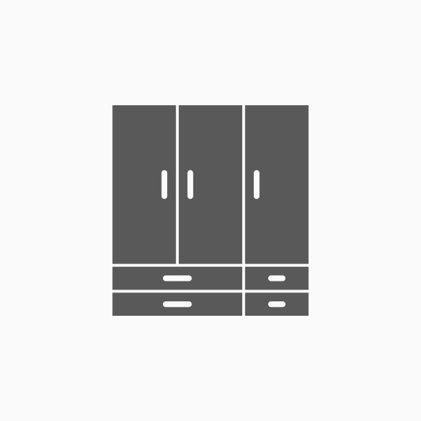 衣橱图标，衣橱向量图片下载