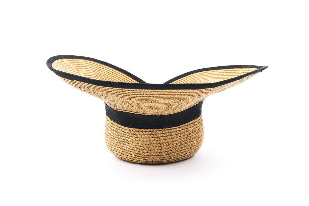 女士帽孤立在白色背景图片下载