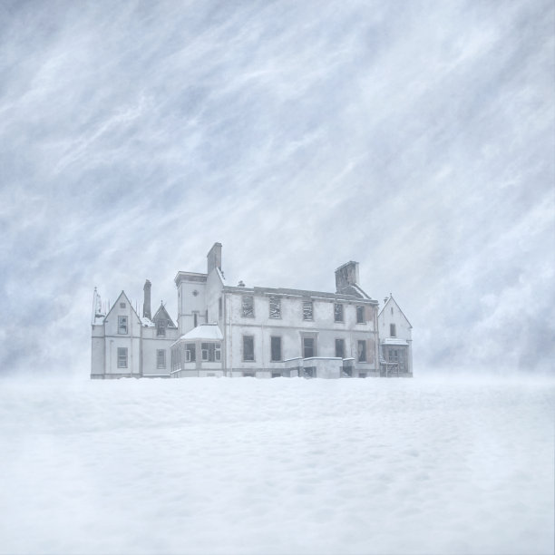 废弃的大厦废墟图片下载