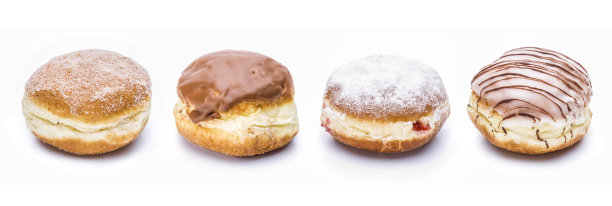 来自柏林的各种甜甜圈图片下载