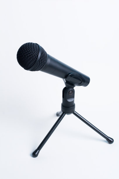 麦克风麦克风说黑色金属图片下载