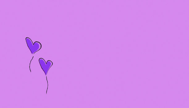 绘制在工艺材料上的心的插图。图片下载