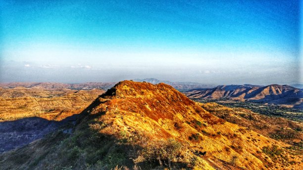 太阳在西哈加德山，浦那图片下载