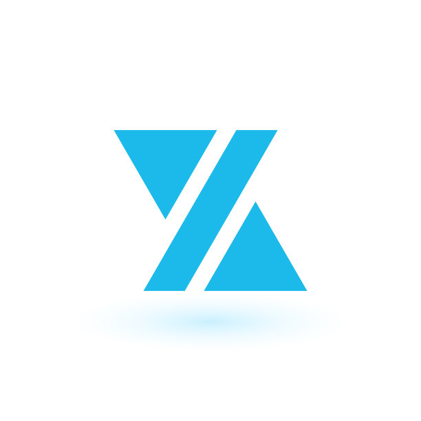 基于字母X的首字母几何logo，科技商业标识概念，创意企业模板，矢量素材图，白色背景图片下载