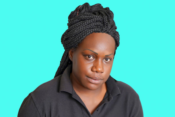 非洲女孩肖像图片下载