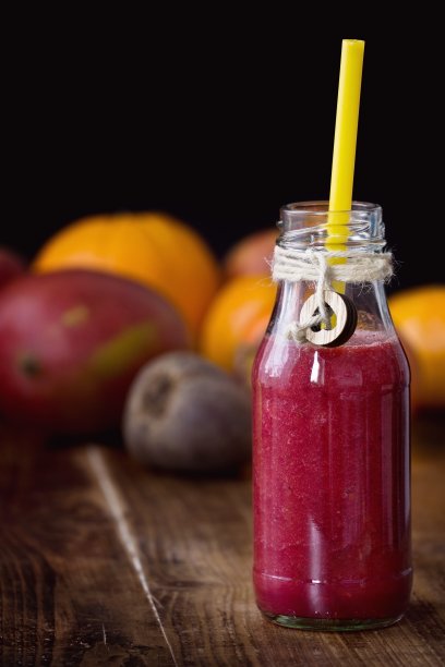 甜菜根冰沙瓶图片下载