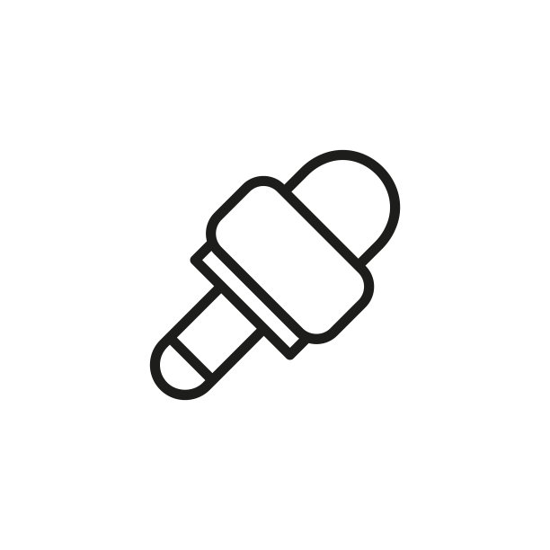 简约麦克风线条图标图片下载