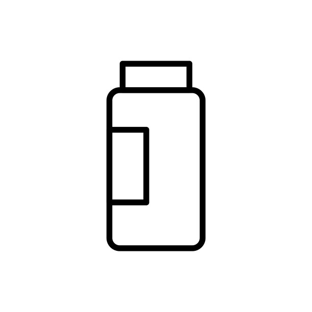 简单的药线图标。图片下载