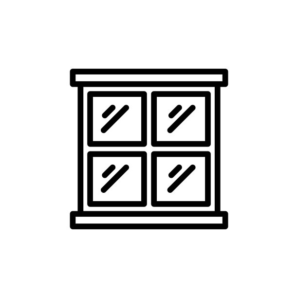 简单的窗口行图标。图片下载