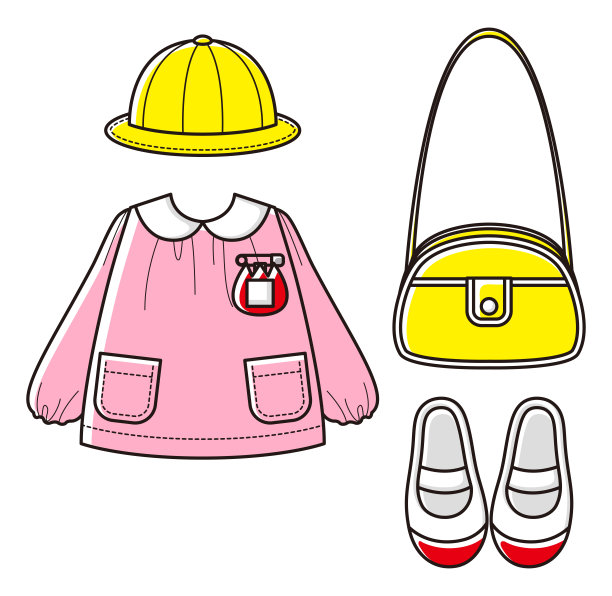 白色背景下的个人配件特写镜头图片下载