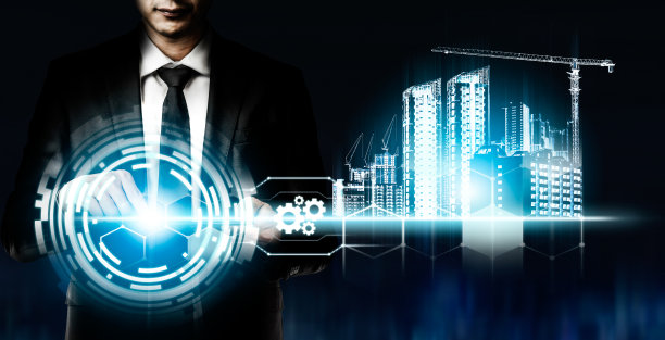 创新的建筑建筑和工程。图片下载