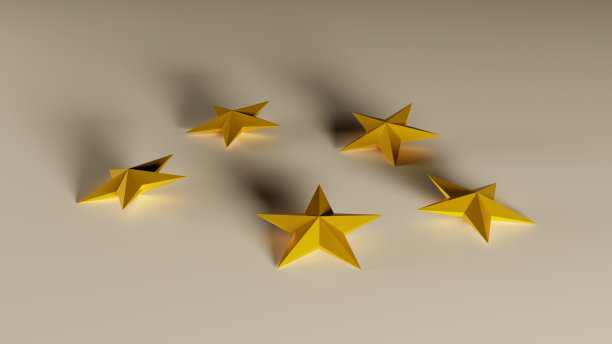 白色背景上孤立的金星图片下载