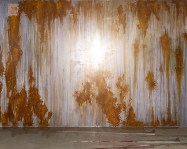 棕色泥污墙图片下载