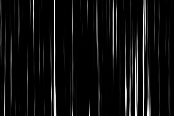 白色的线在黑色的背景垂直。灵感来自日本动漫。图片下载