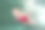 一个穿着红色游泳衣的小女孩在游泳池里学习游泳。婴儿在游泳池里游泳。健康的家庭生活方式和儿童水上运动。儿童发育，疾病预防素材图片