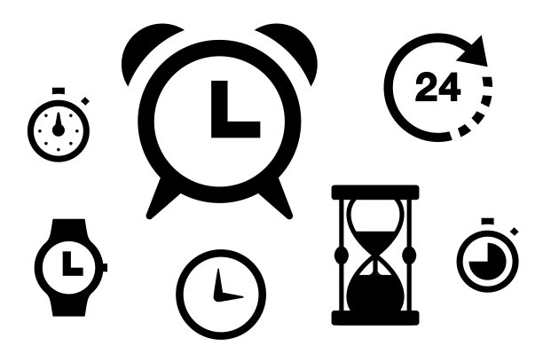 时钟图标设置图片下载