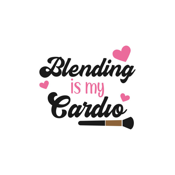 化妆报价字母排版图片下载