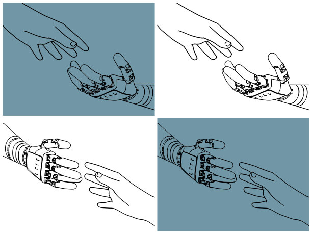 机器人和人类的帮手图片下载
