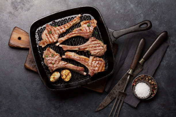 烤羊肋骨图片下载