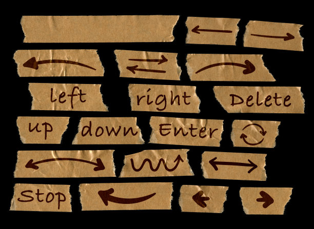 胶带，牛皮纸，用于图形和修饰图片下载