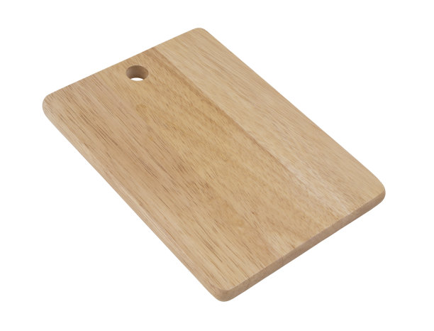 孤立的棕色木砧板图片下载