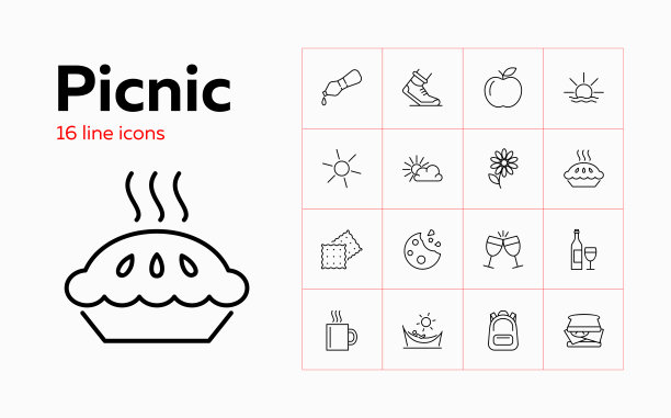 野餐的图标图片下载