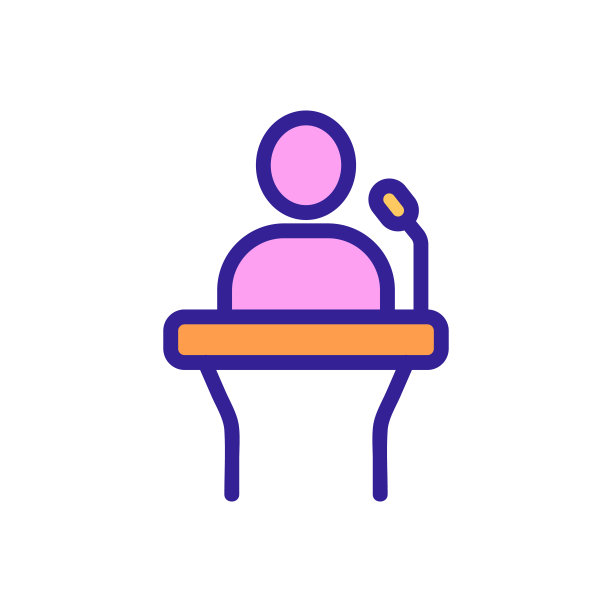 论坛人和人图标向量。孤立轮廓符号插图图片下载