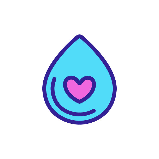 水资源短缺图标向量。孤立轮廓符号插图图片下载