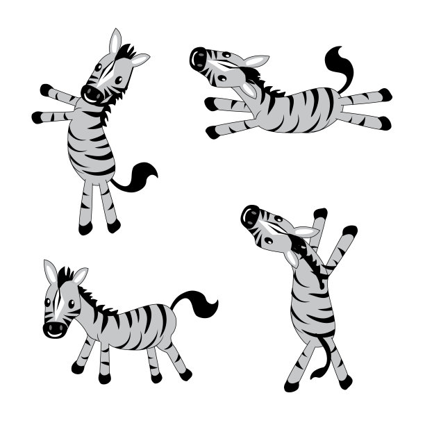 无缝斑马图案的印花布上的婴儿衣服图片下载