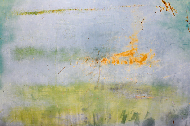 破旧的金属与褪色的油漆背景与复制空间图片下载