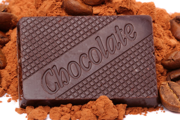 一点巧克力和可可图片下载