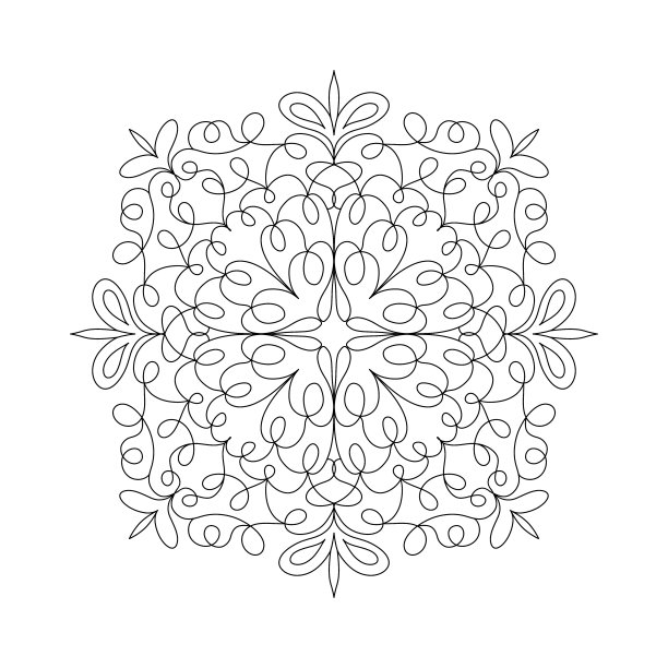 简单的曼荼罗图片下载