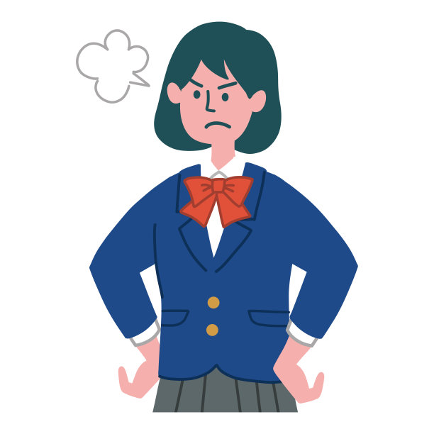 学生女孩姿态图片下载