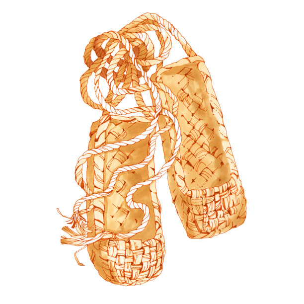 孤立的韧皮的鞋子图片下载