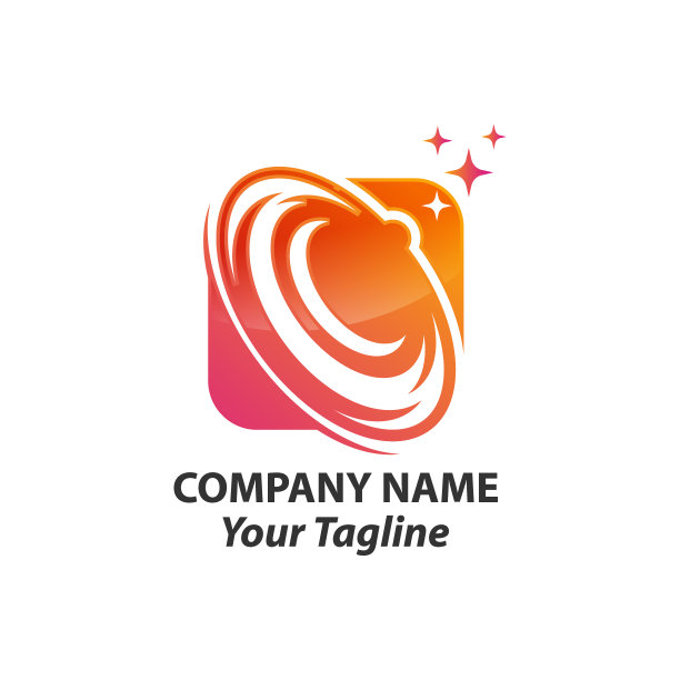 轨道技术标志模板设计。创意矢量徽章，为图标或设计概念。图片下载